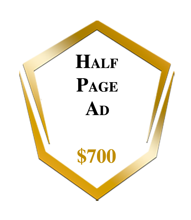 Half Page Ad ($700)